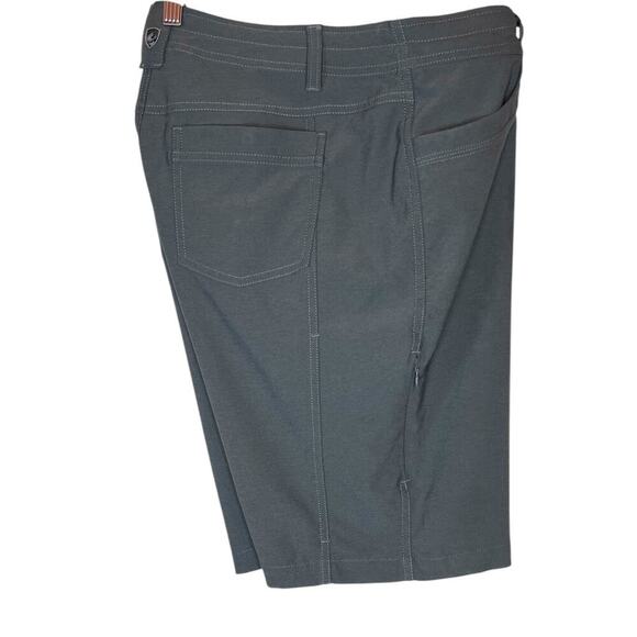 KUHL Hiking Cargo Shorts 10" Inseam in Gray Women's Size 10 - Picture 3 of 16